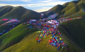 每周五晚上出发武功山爬山踏青 天上草原 徒步穿越 看日出日落 高铁或火车
